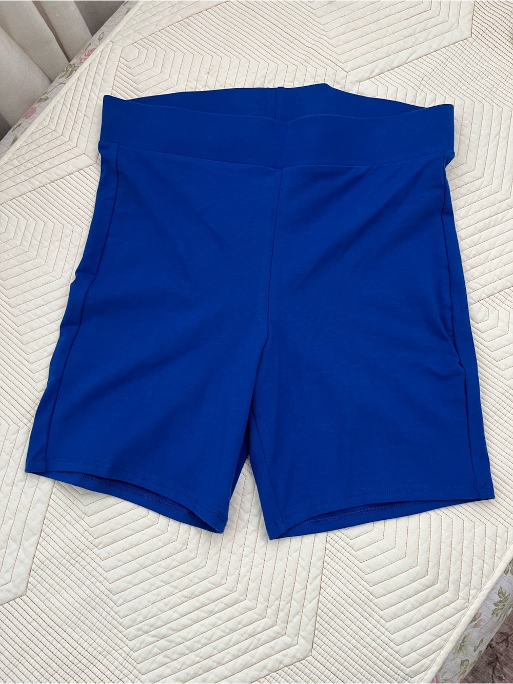 torrid cotton mix Royal Blue High-Rise Shorts Sz M